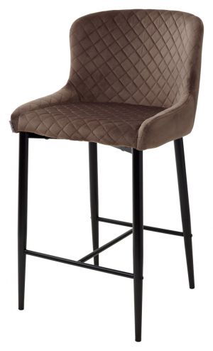 Полубарный стул ARTEMIS BLUVEL-38 LATTE (H=65cm) М-City